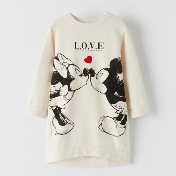 Zara Dresses Zara Minnie Mouse Disney Dress Poshmark